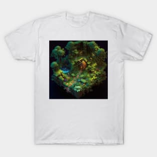 My small worlds : Jungle cottage T-Shirt